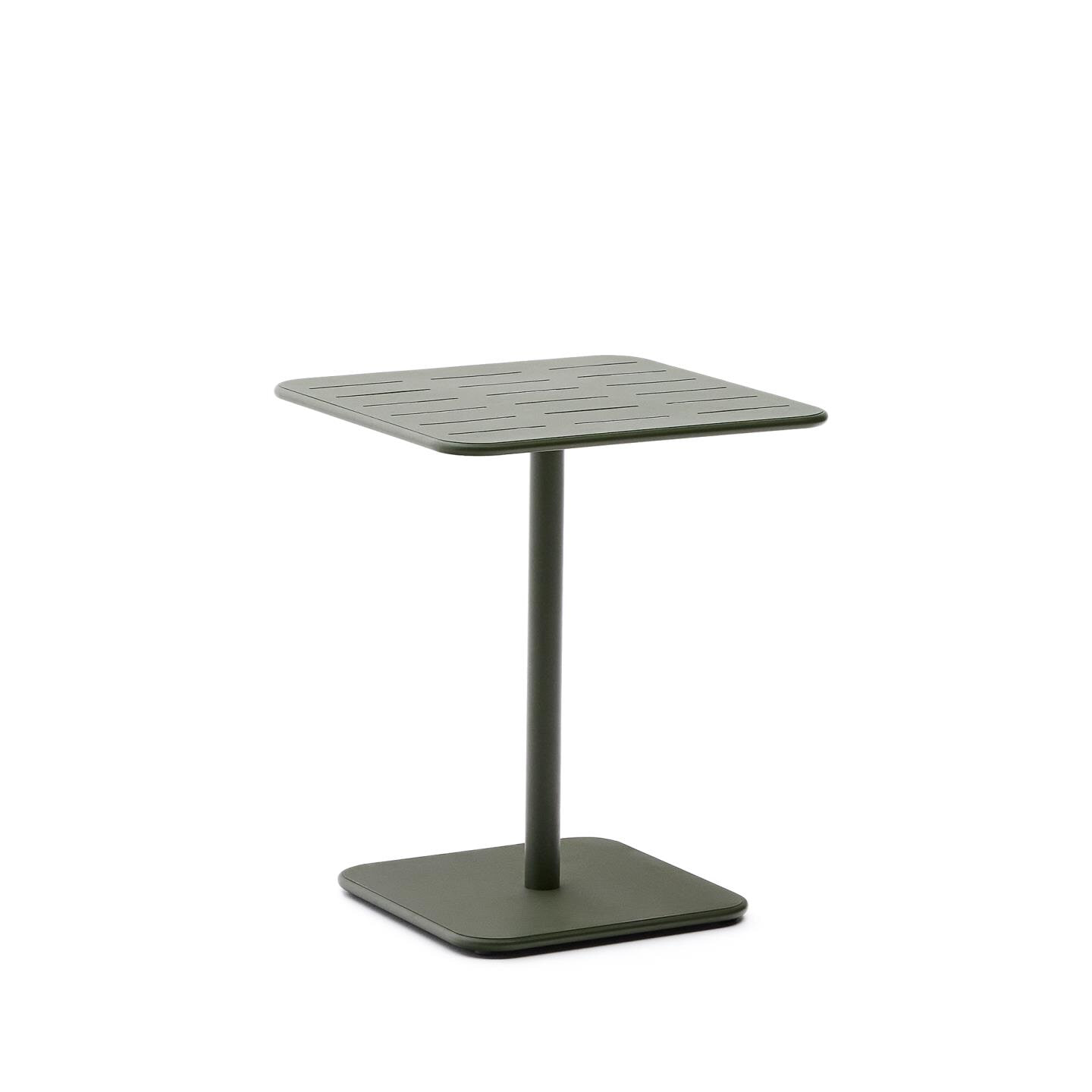 Kave Home Outdoor Bistrotafel 'Brai' Staal, 70 x 70cm