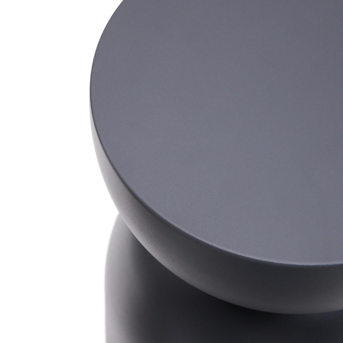 Kave Home Ronde Bijzettafel 'Rachell' 30cm, kleur Grijs