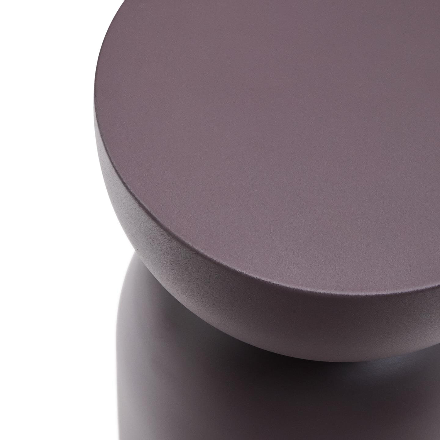 Kave Home Ronde Bijzettafel 'Rachell' 30cm, kleur Paars