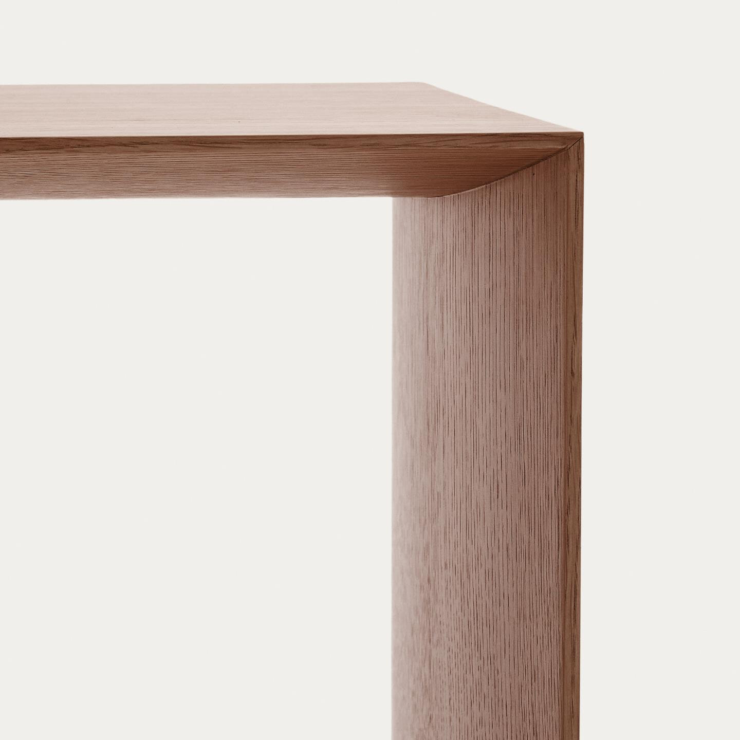 Kave Home Salontafel 'Litto' Walnoot, 90 x 45cm, kleur Bruin