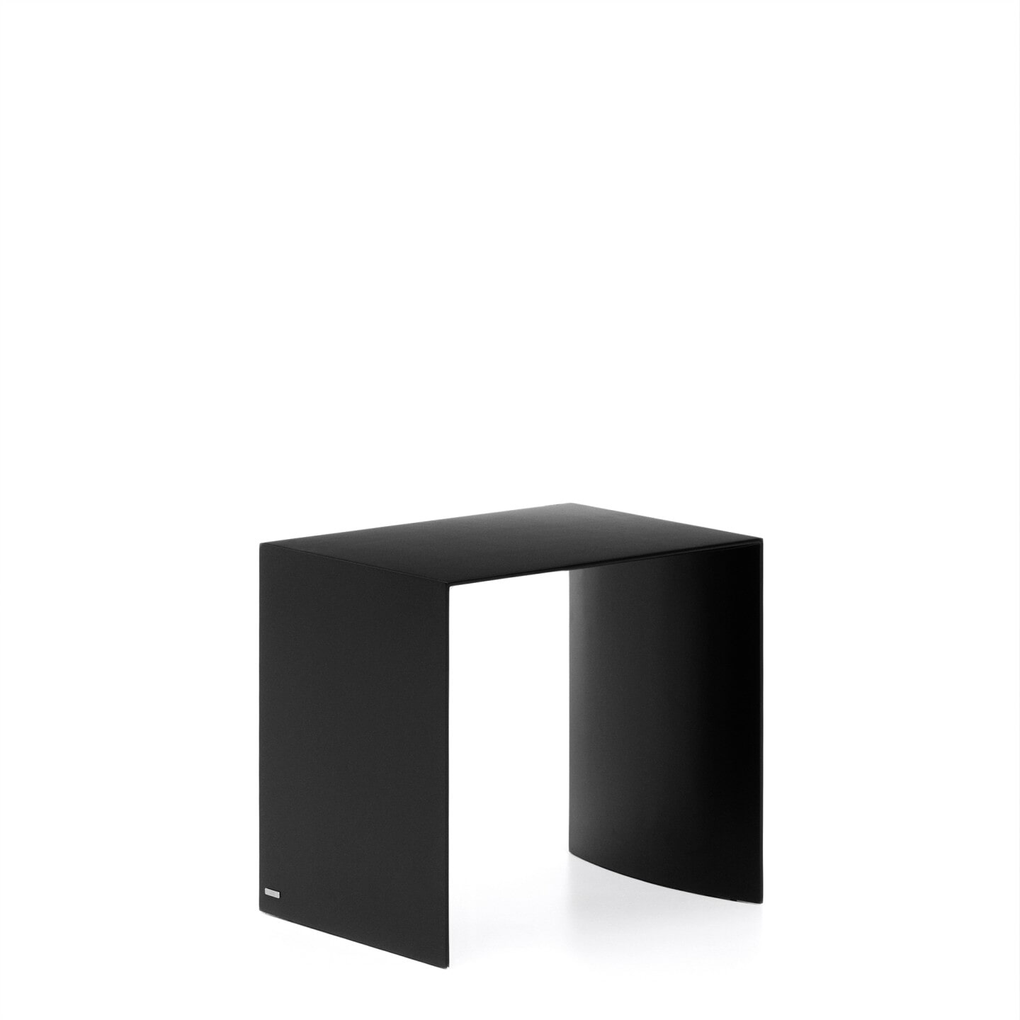 Kave Home Bijzettafel 'Litto' MDF, 55 x 40cm, kleur Zwart