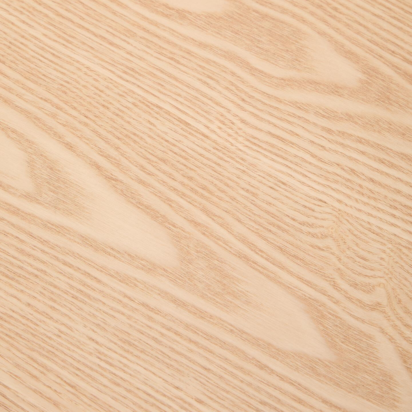 Kave Home Eettafel 'Indara' Essen en rubberhout, 100 x 100cm