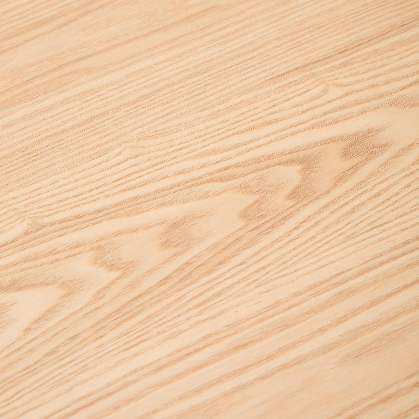 Kave Home Eettafel 'Indara' Essen en rubberhout, 160 x 90cm