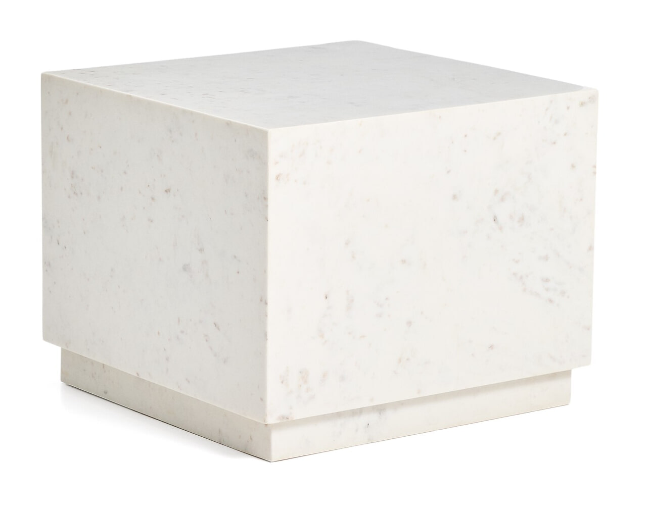 Kave Home Salontafel 'Sorein' Marmer, 50 x 50cm, kleur Wit