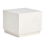 Kave Home Salontafel 'Sorein' Marmer, 50 x 50cm, kleur Wit