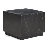 Kave Home Salontafel 'Sorein' Marmer, 50 x 50cm, kleur Zwart