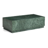 Kave Home Salontafel 'Sorein' Marmer, 100 x 50cm, kleur Groen
