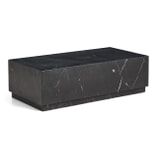 Kave Home Salontafel 'Sorein' Marmer, 100 x 50cm, kleur Zwart