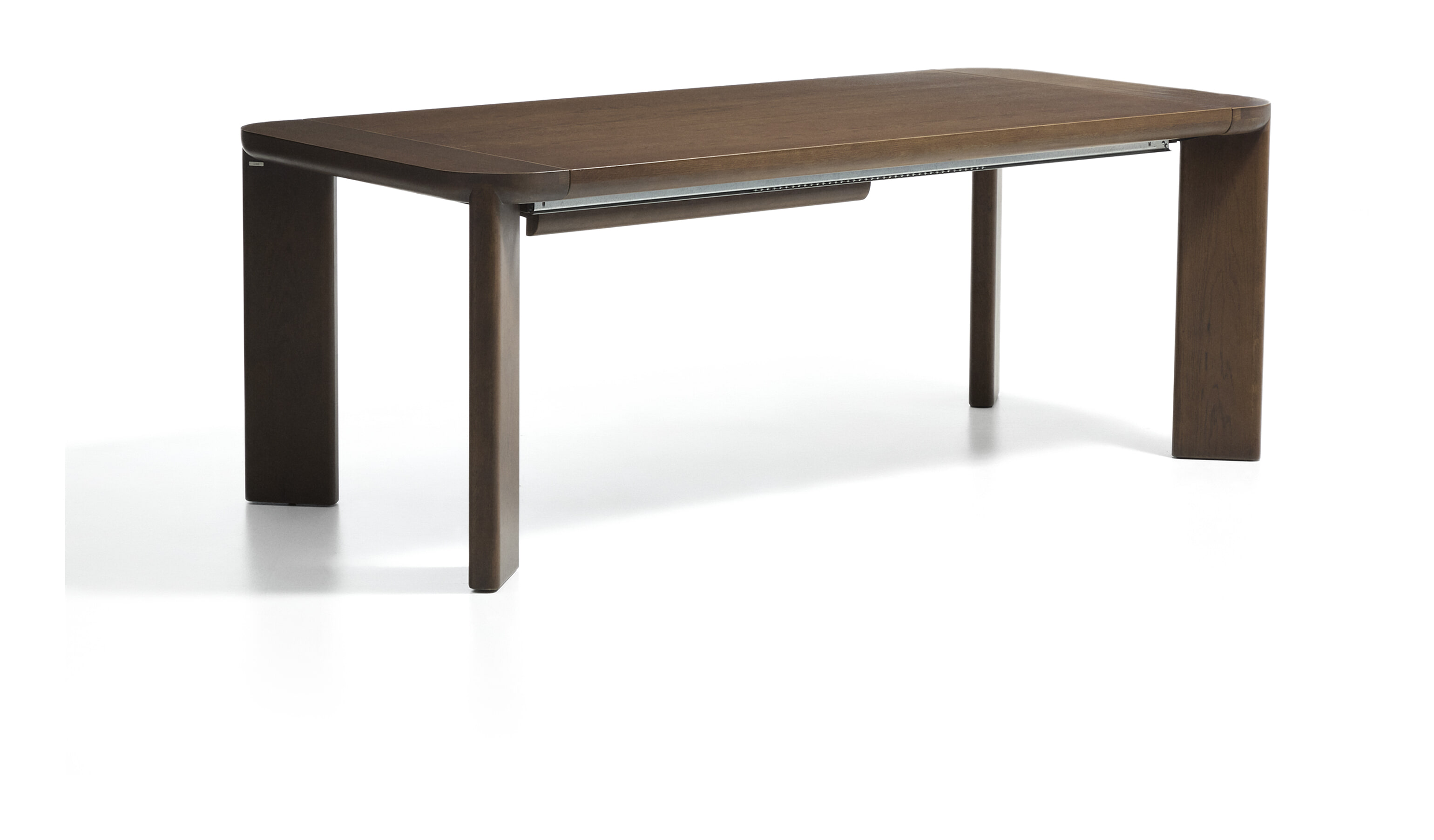Kave Home Uitschuifbare Eettafel Jondal Eiken, 200/286 x 100cm - Bruin
