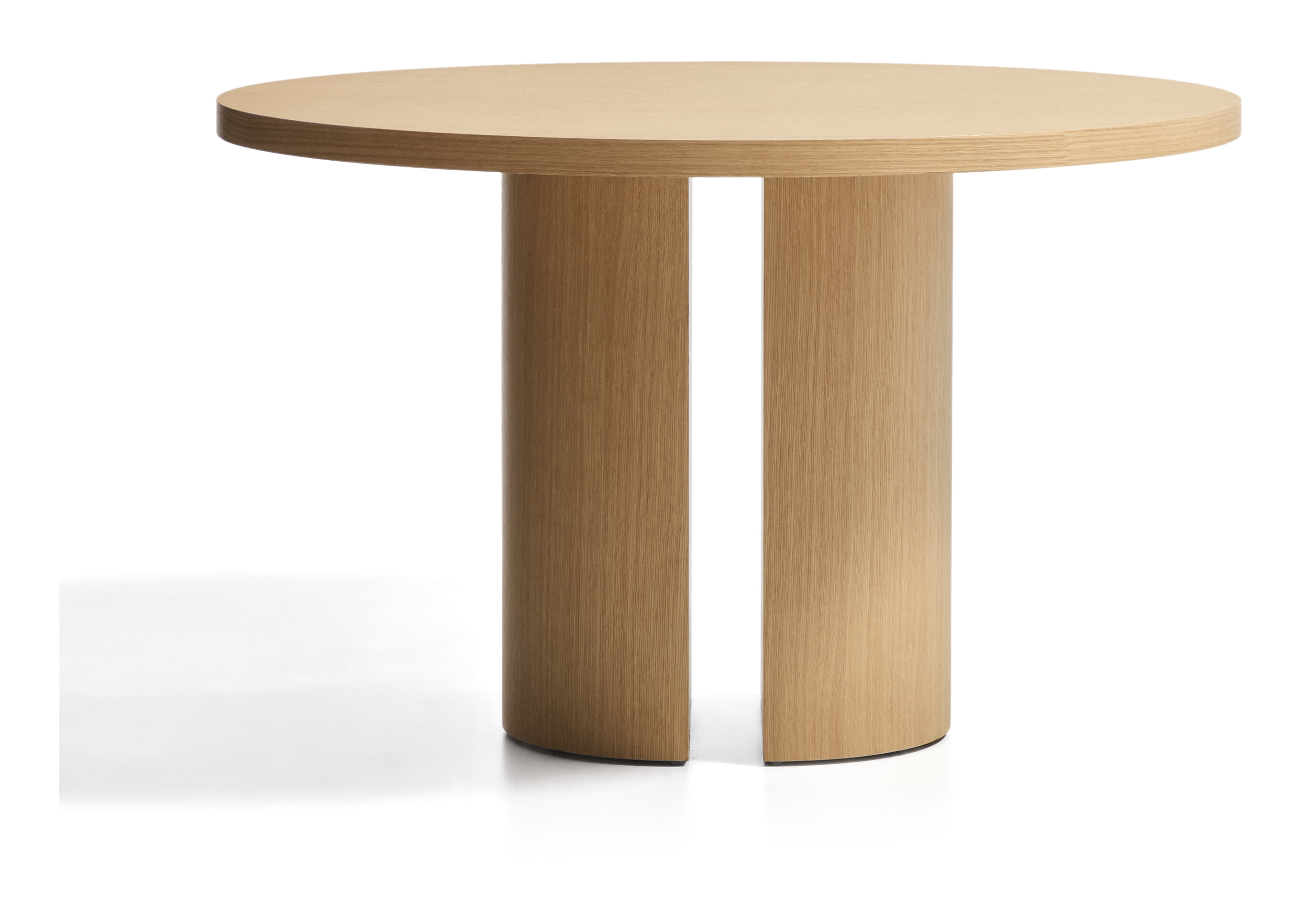 Kave Home Ronde Eettafel Nealy Eiken, &Oslash;120cm - Naturel