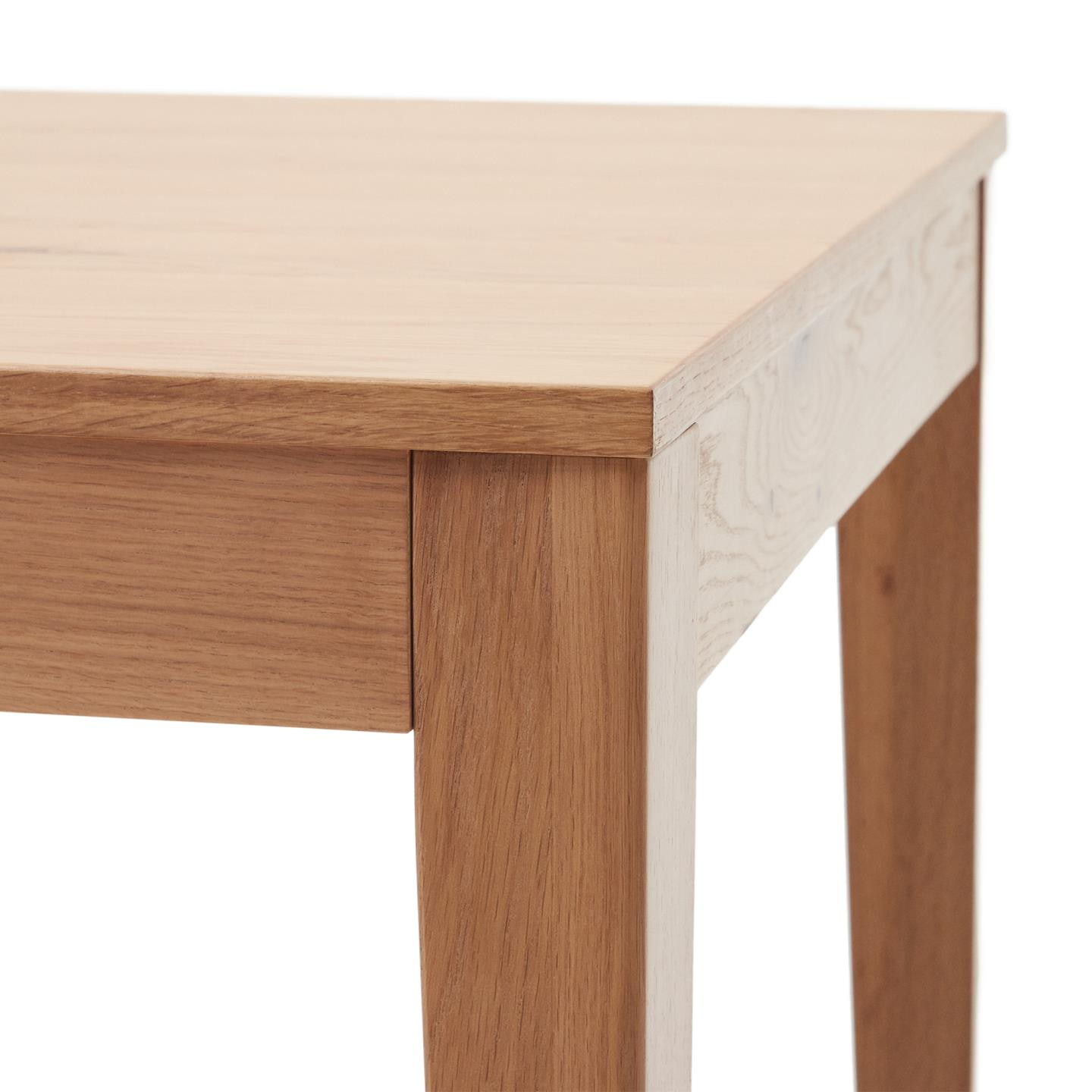 Kave Home Uitschuifbare Eettafel 'Yain' Eiken, 160-220 x 80cm