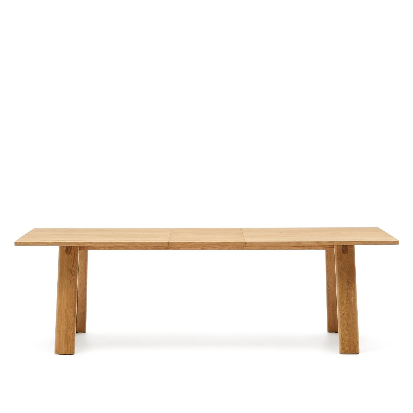 Kave Home Uitschuifbare Eettafel 'Arlen' Eiken, 200-250 x 95cm, kleur Naturel