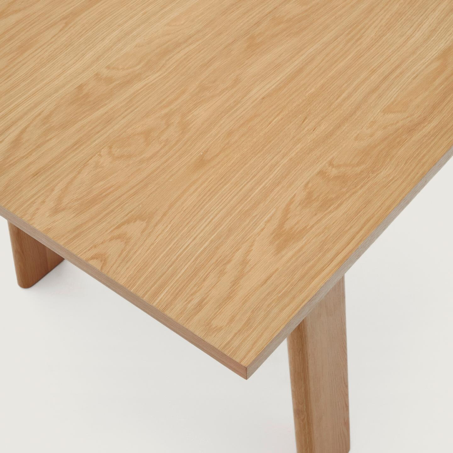 Kave Home Uitschuifbare Eettafel 'Arlen' Eiken, 200-250 x 95cm, kleur Naturel