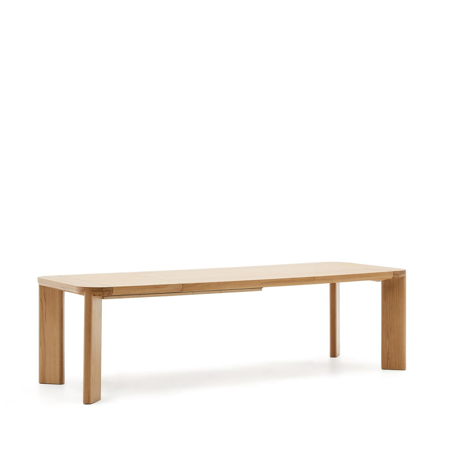 Kave Home Uitschuifbare Eettafel 'Jondal' Eikenhout, 200/280 x 100cm
