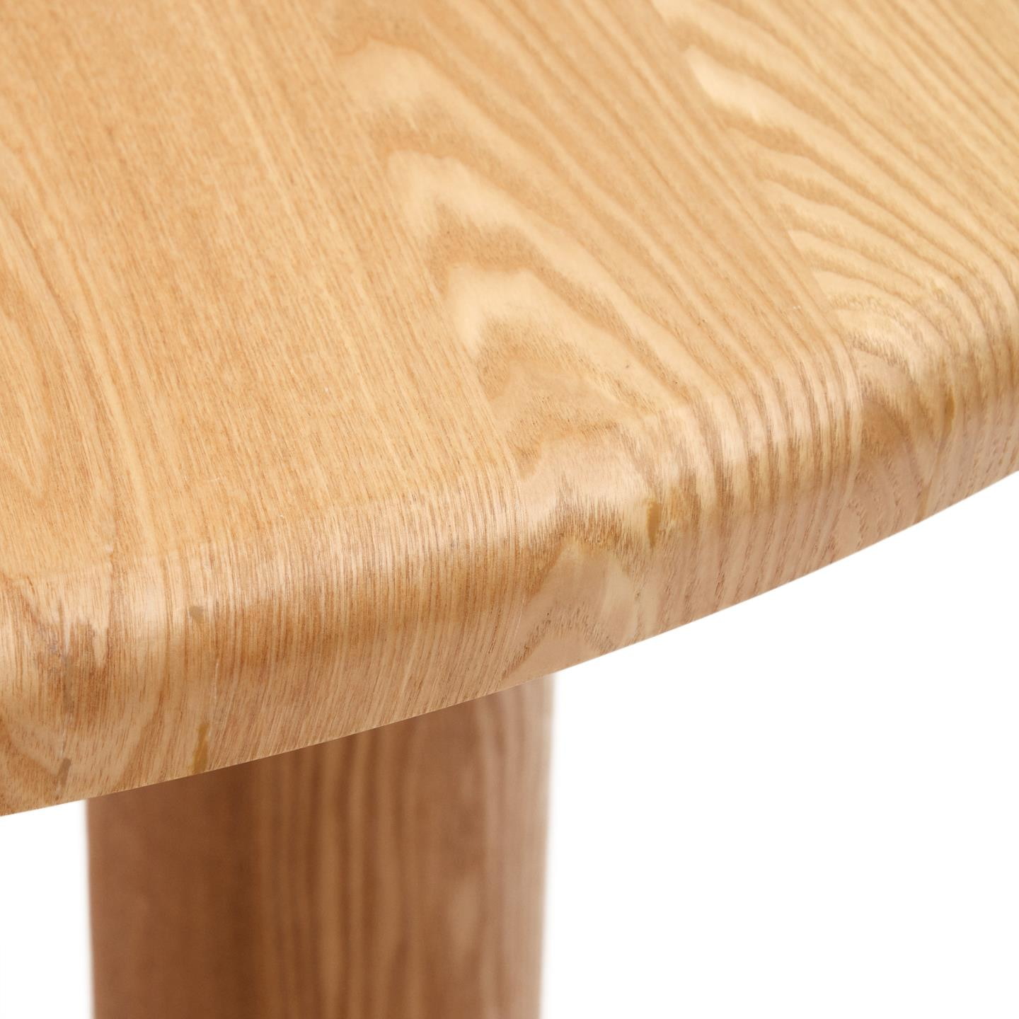Kave Home Ronde Eettafel 'Mailen' Essenhout, 120cm, kleur Naturel
