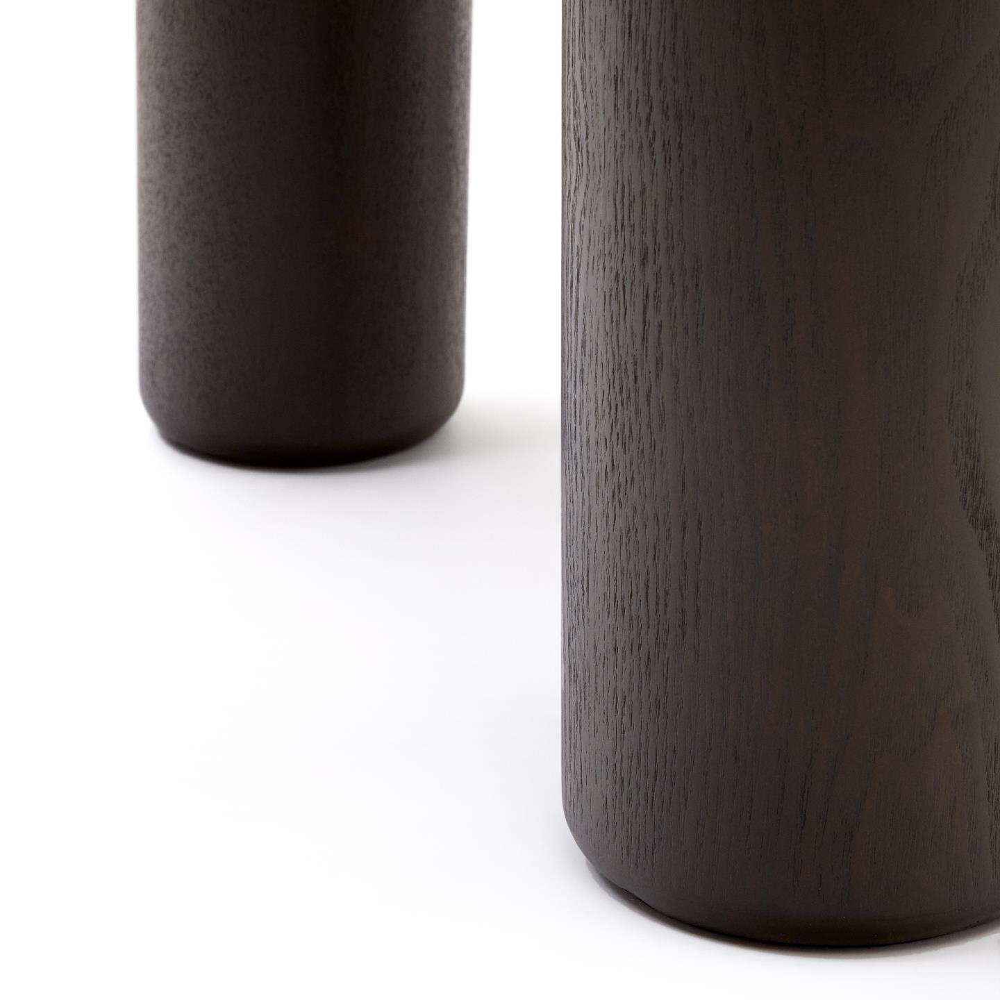 Kave Home Ronde Eettafel 'Mailen' Essen, 120cm, kleur Donkerbruin