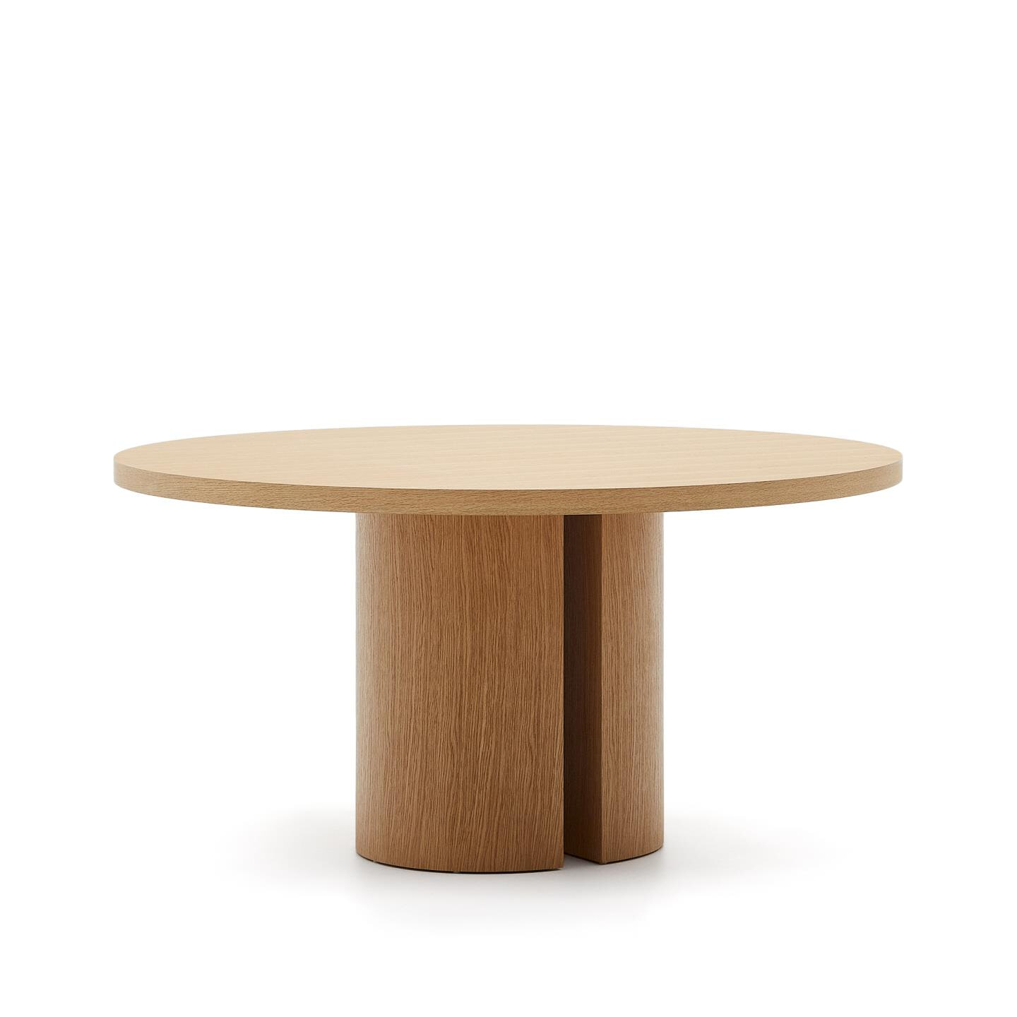Kave Home Ronde Eettafel 'Nealy' Eikenfineer, 150cm