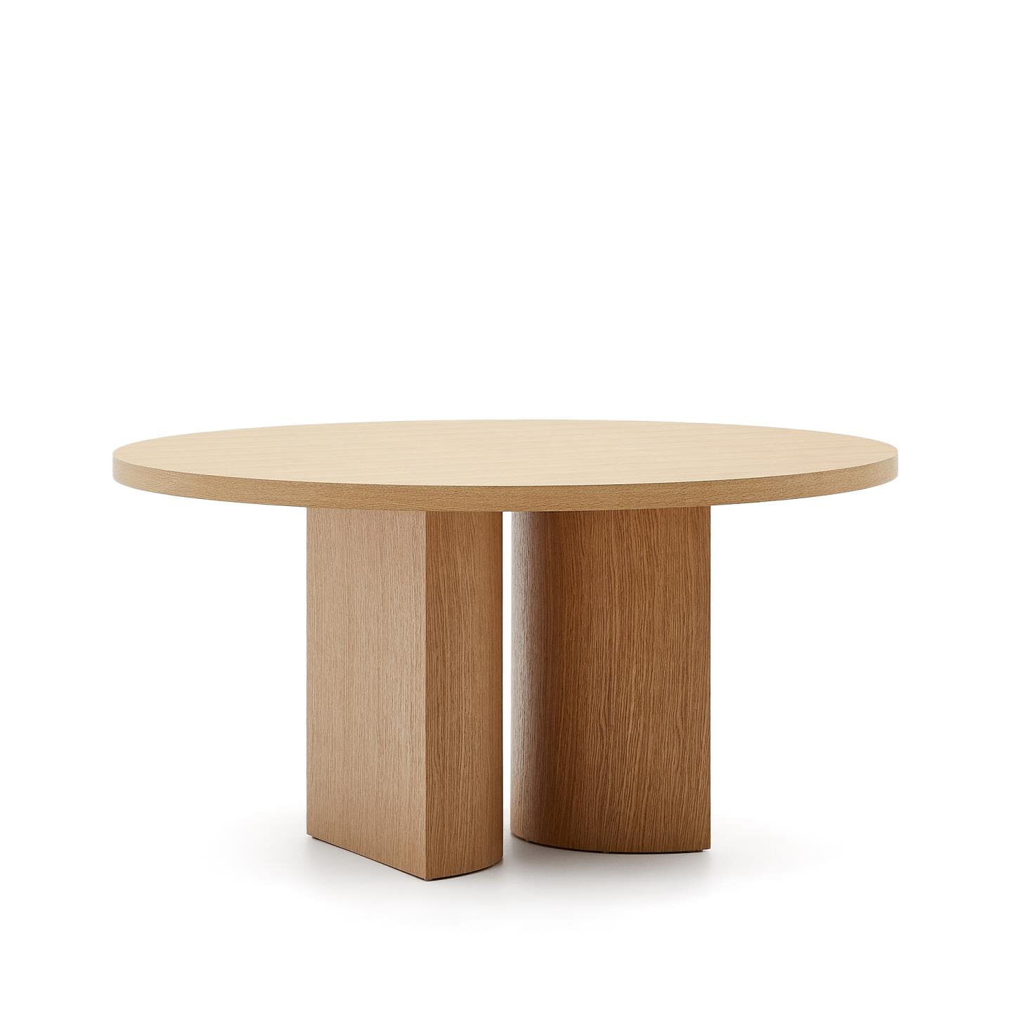 Kave Home Ronde Eettafel 'Nealy' Eikenfineer, 150cm