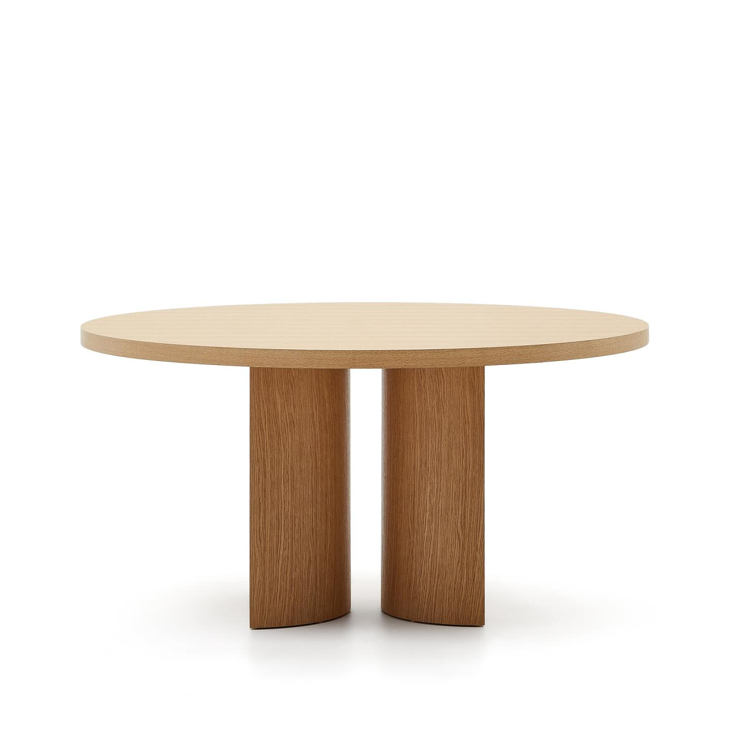 Kave Home Ronde Eettafel 'Nealy' Eikenfineer, 150cm