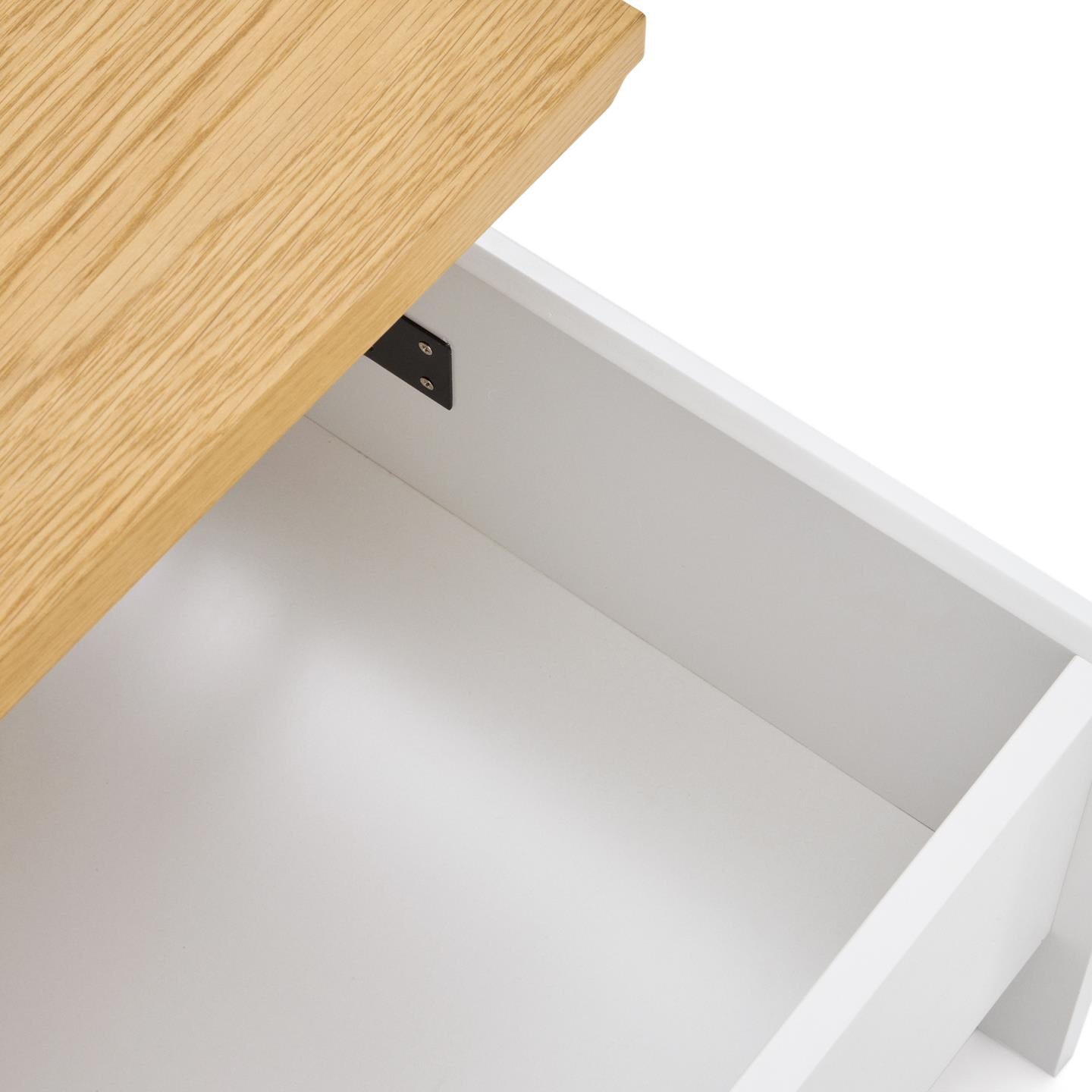 Kave Home Salontafel 'Abilen' Eiken, kleur Wit