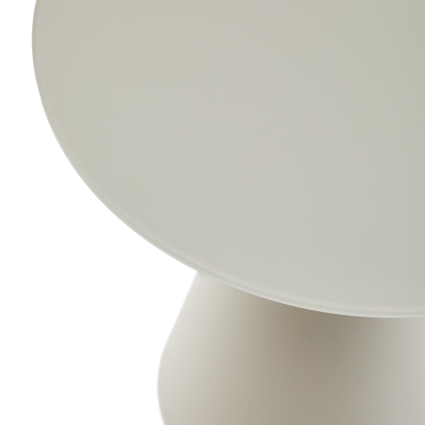 Kave Home Ronde Bijzettafel 'Wilshire' 50cm, kleur Grijs