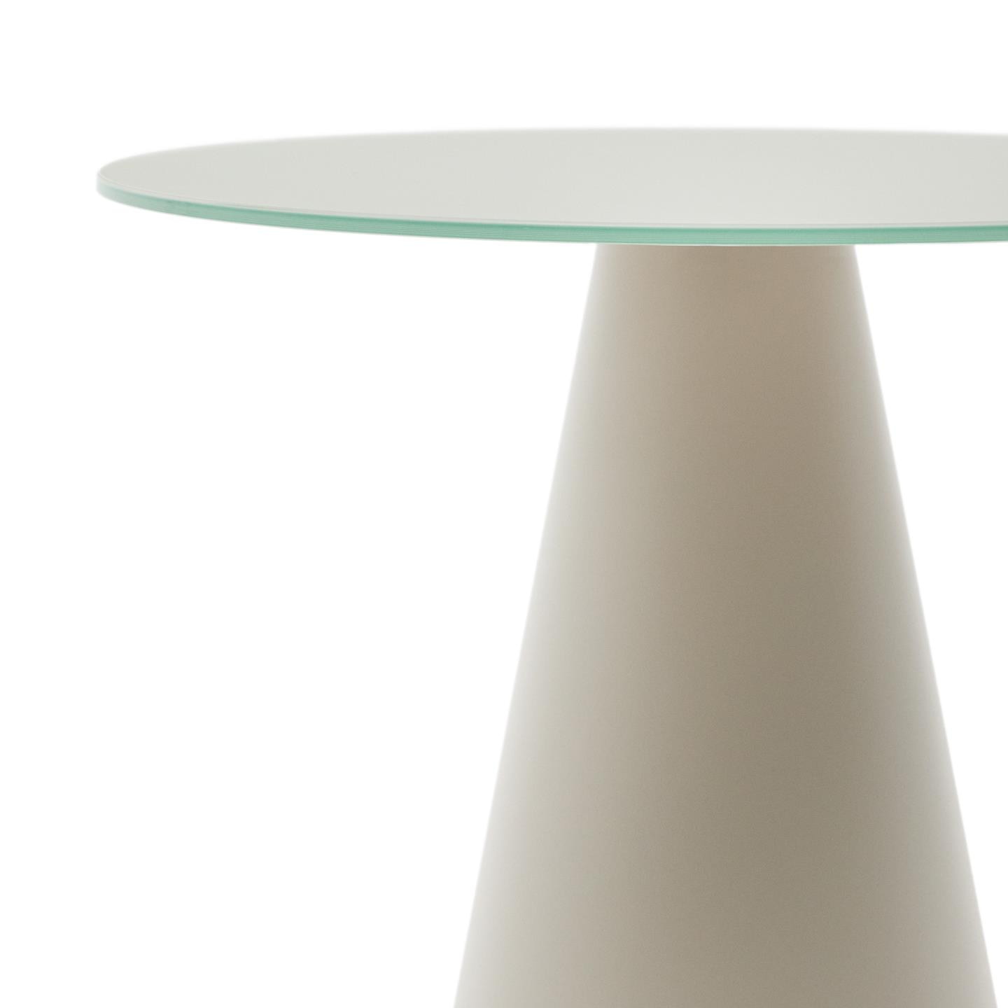 Kave Home Ronde Bijzettafel 'Wilshire' 50cm, kleur Grijs