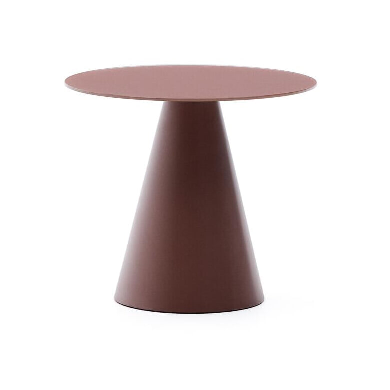 Kave Home Ronde Bijzettafel Wilshire 50cm - Terracotta