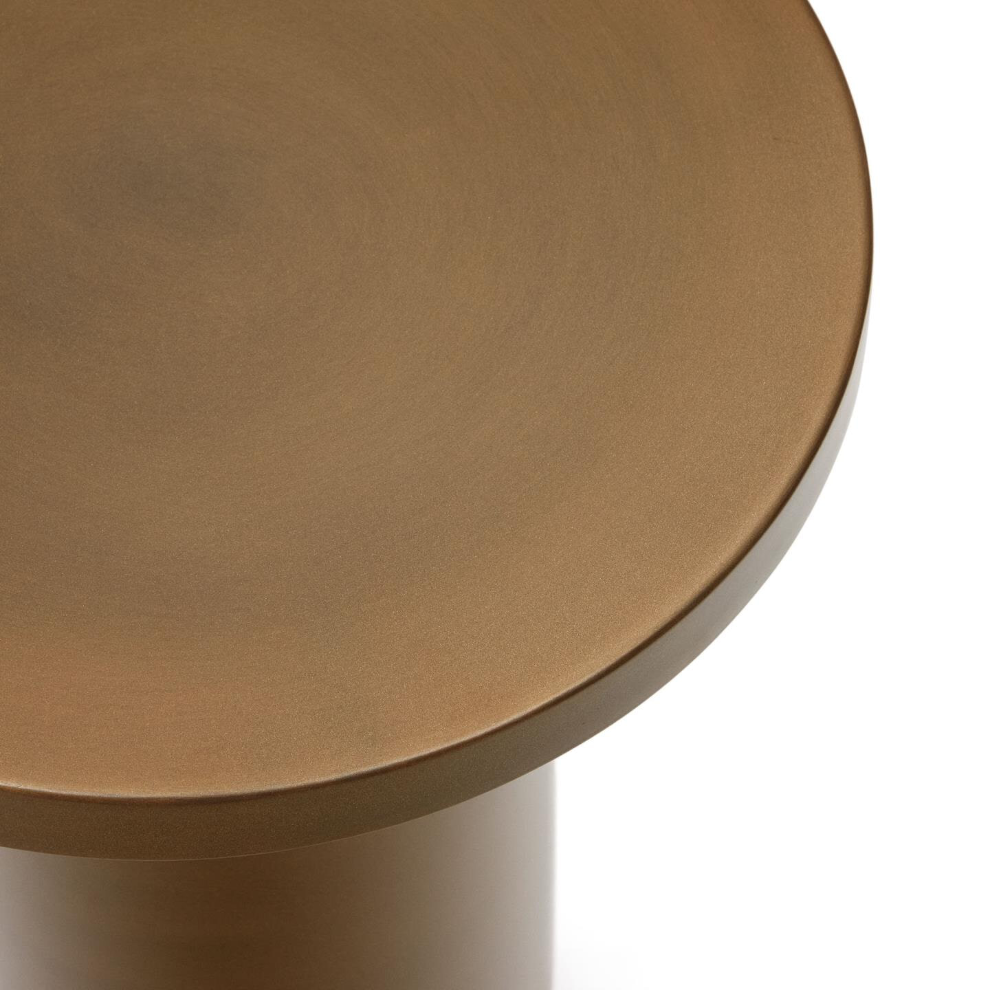 Kave Home Ronde Bijzettafel 'Malya' 40.5cm, kleur Koper