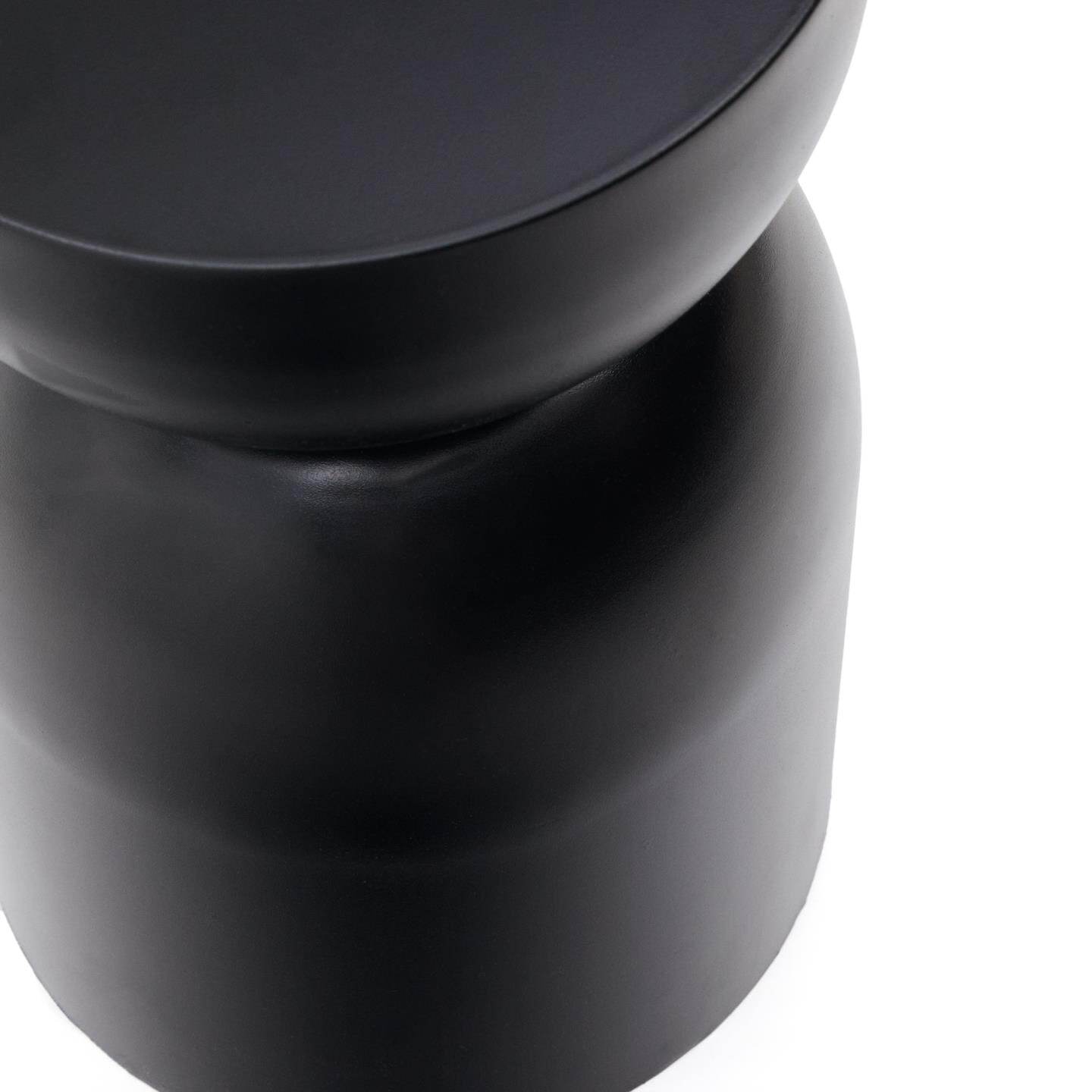 Kave Home Ronde Bijzettafel 'Rachell' 30cm, kleur Zwart