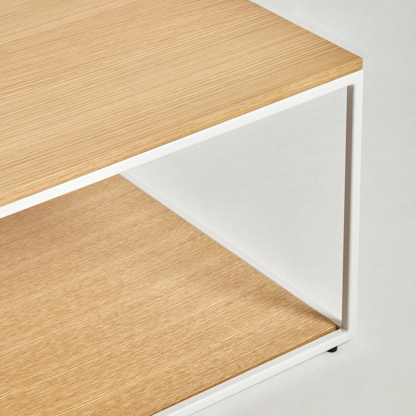 Kave Home Salontafel 'Yoana' Eikenhout, 110 x 60cm