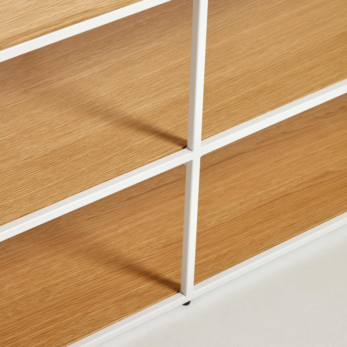 Kave Home TV-meubel 'Yoana' Eikenhout, 160cm, kleur Wit