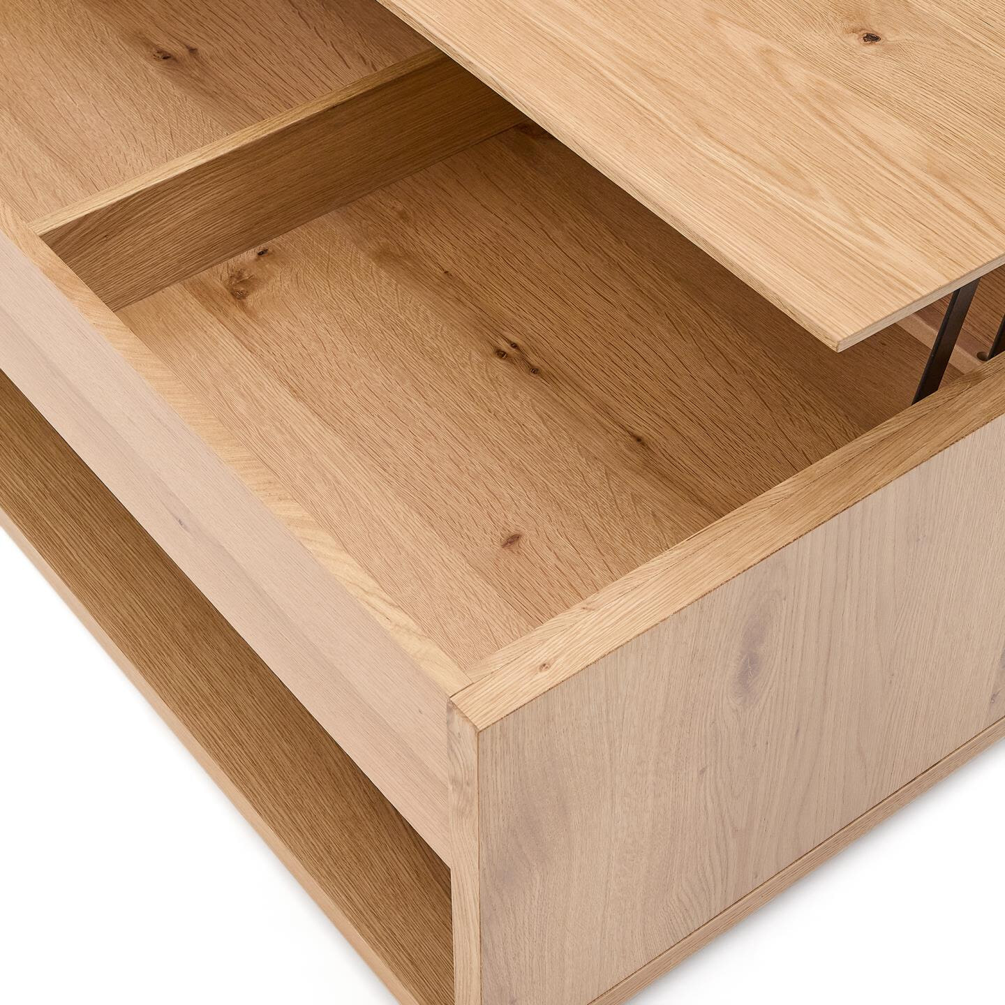 Kave Home Salontafel 'Alguema' Eiken, 120 x 60cm