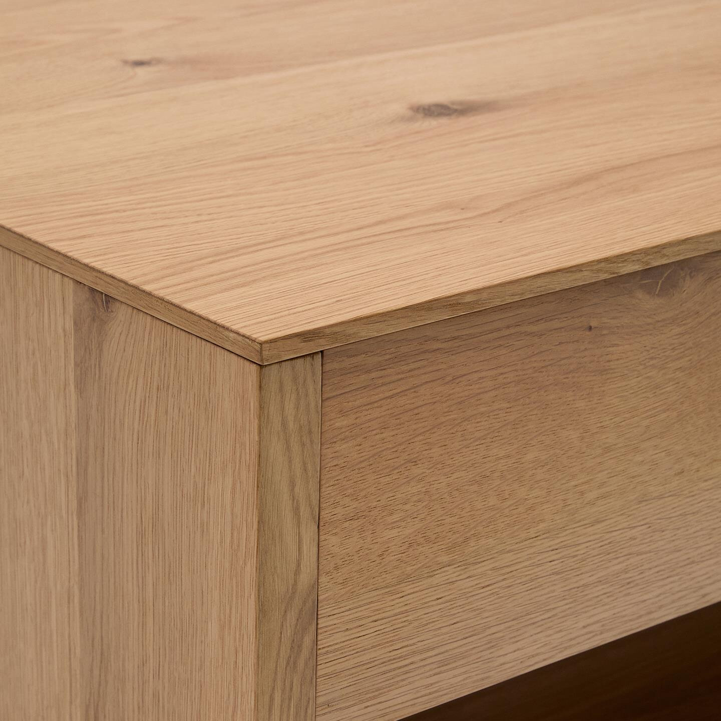 Kave Home Salontafel 'Alguema' Eiken, 120 x 60cm