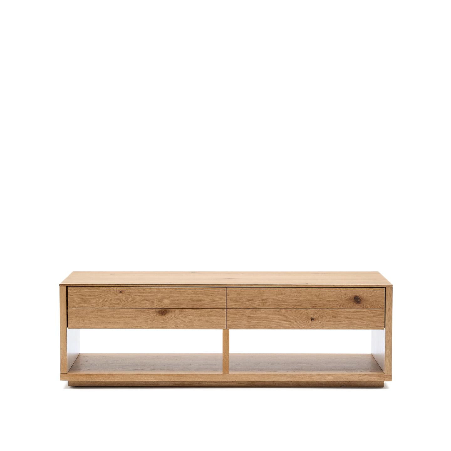 Kave Home Salontafel 'Alguema' Eiken, 140 x 60cm