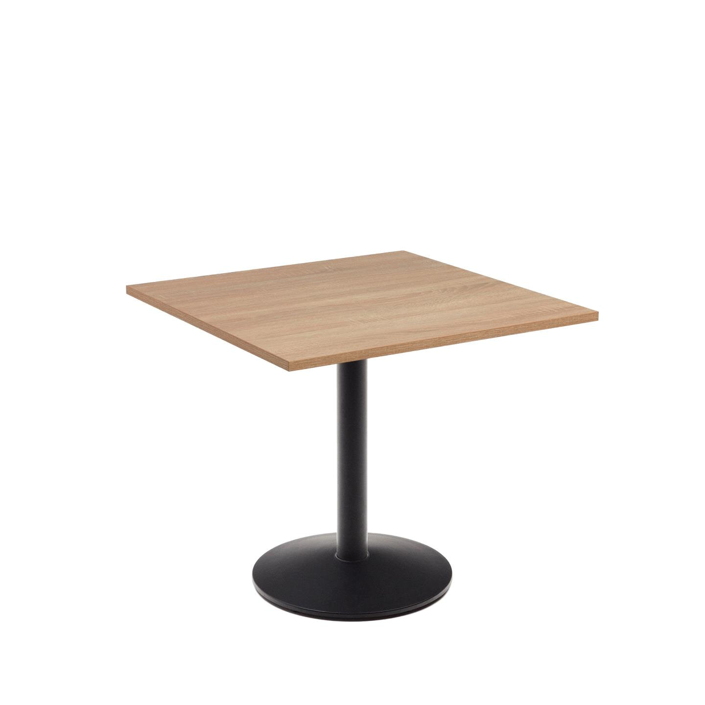 Kave Home Vierkante Bistrotafel Esilda 90 x 90m - Naturel