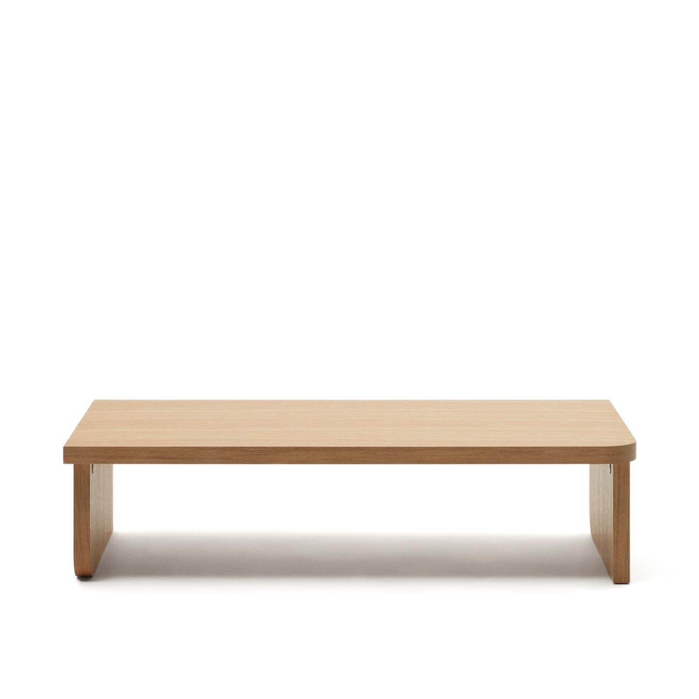 Kave Home Salontafel 'Oaq' Eiken, 140 x 75cm