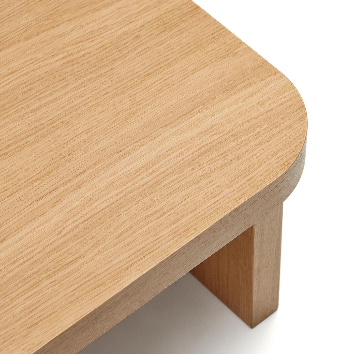 Kave Home Salontafel 'Oaq' Eiken, 140 x 75cm