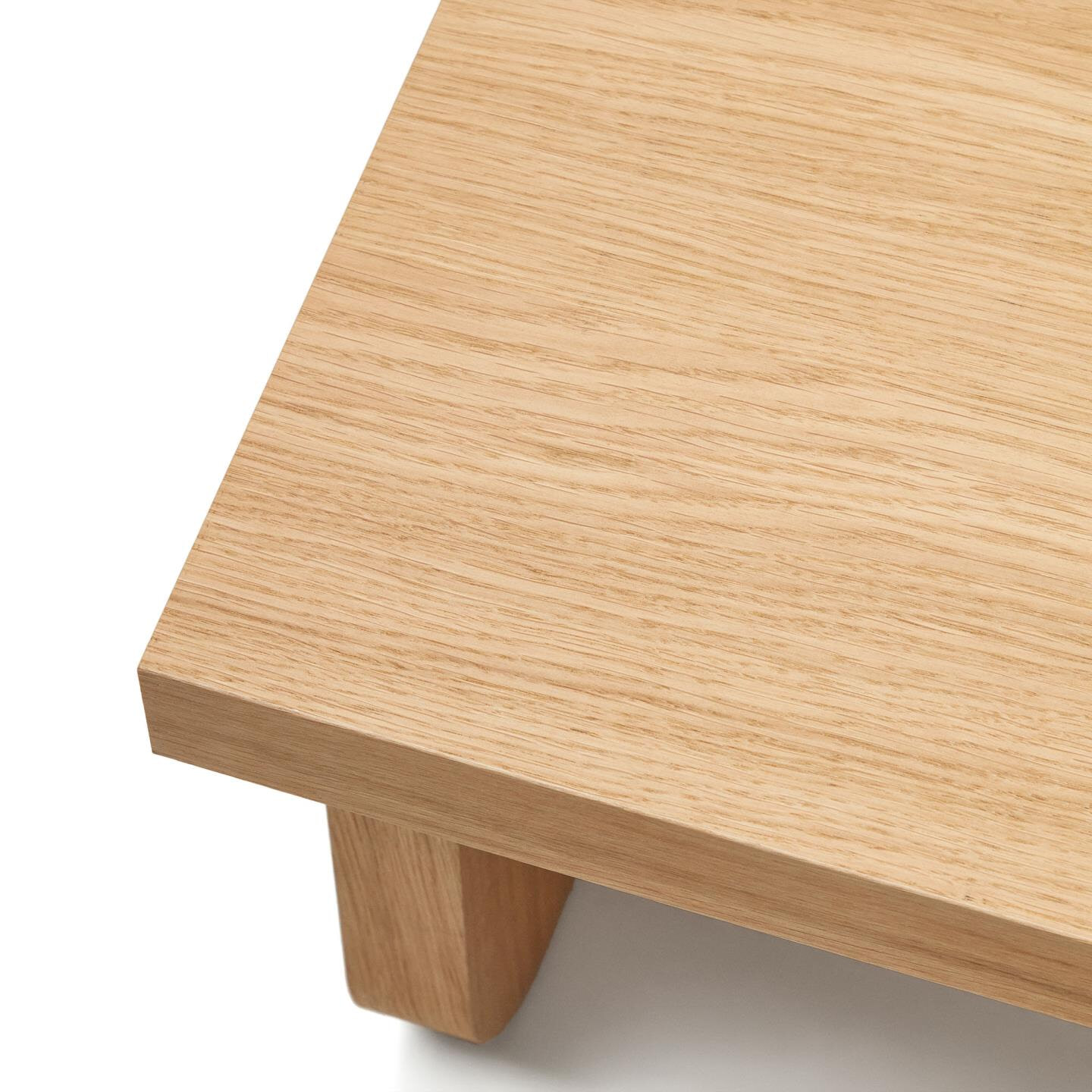 Kave Home Salontafel 'Oaq' Eiken, 140 x 75cm
