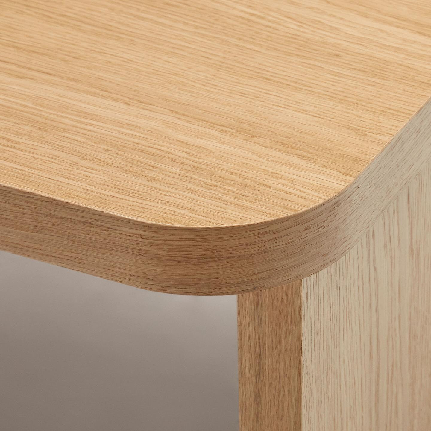 Kave Home Salontafel 'Oaq' Eiken, 140 x 75cm