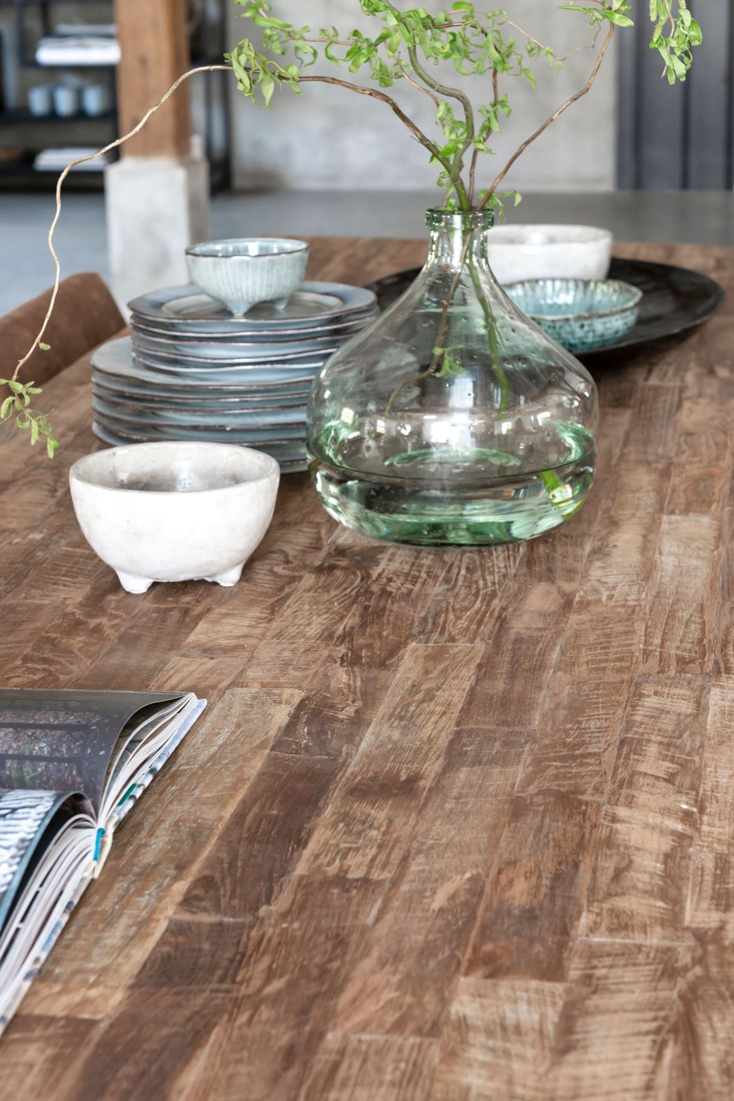 DTP Home Eettafel 'Tracks' Teakhout, 175 x 90cm