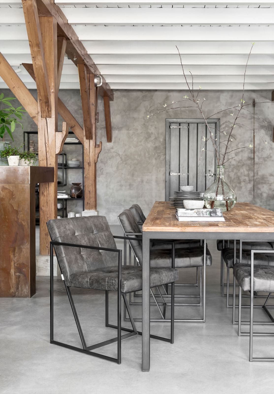 DTP Home Eettafel 'Tracks' Teakhout, 250 x 90cm