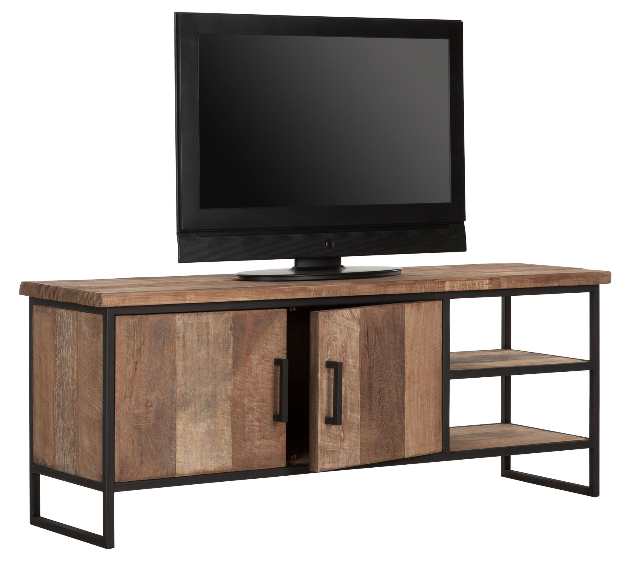 DTP Home TV-meubel 'Beam' Teakhout, 140cm, kleur Naturel
