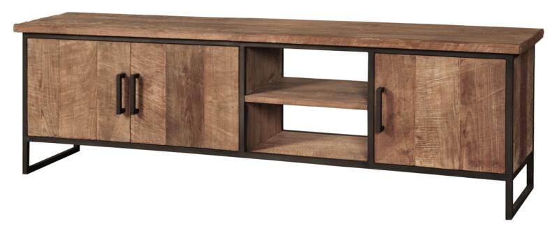 DTP Home TV-meubel 'Beam' Teakhout, 180cm, kleur Naturel