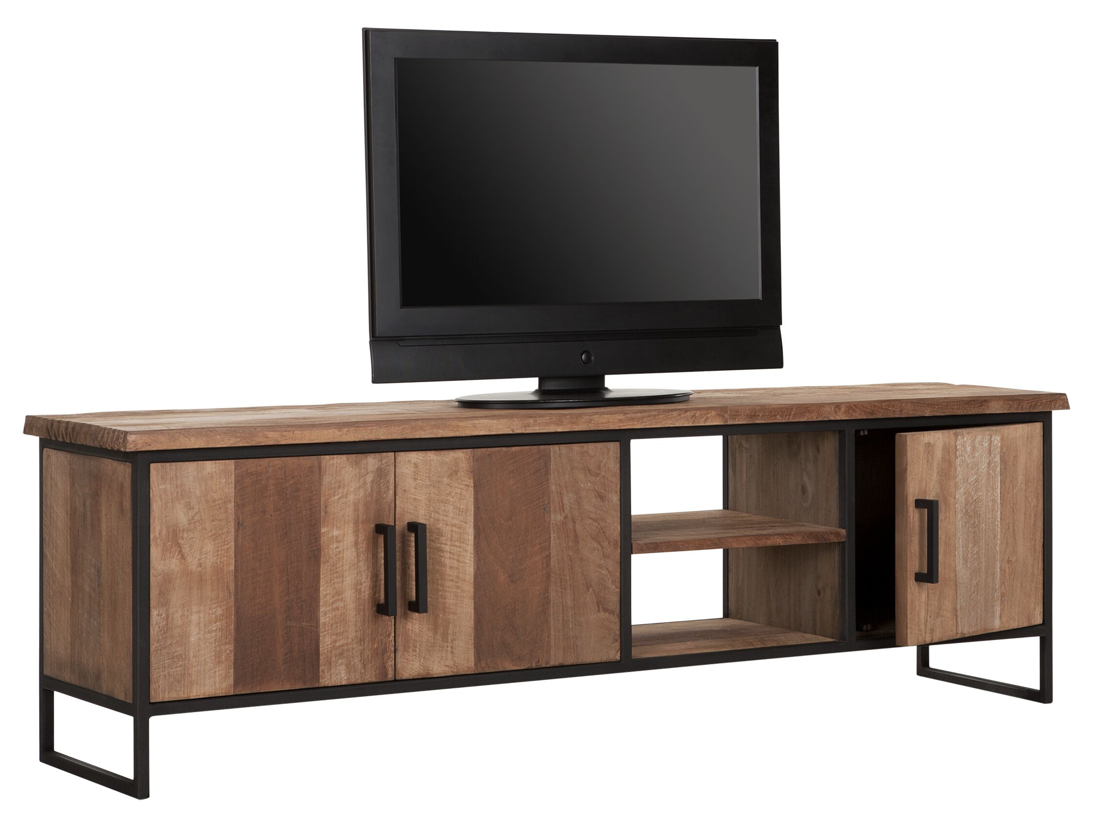 DTP Home TV-meubel 'Beam' Teakhout, 180cm, kleur Naturel