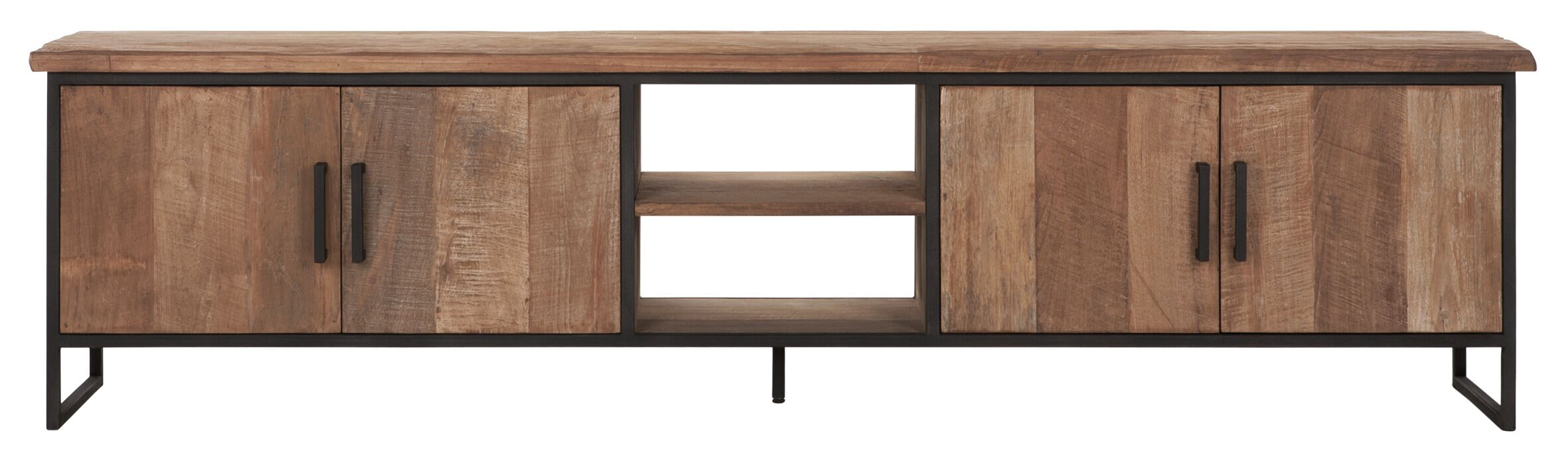 DTP Home TV-meubel 'Beam' Teakhout, 220cm, kleur Naturel