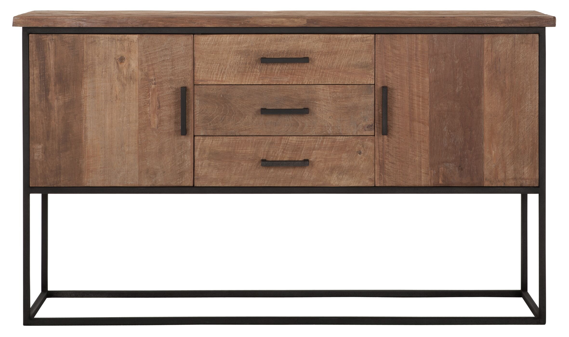DTP Home Dressoir 'Beam' Teakhout, 158cm, kleur Naturel