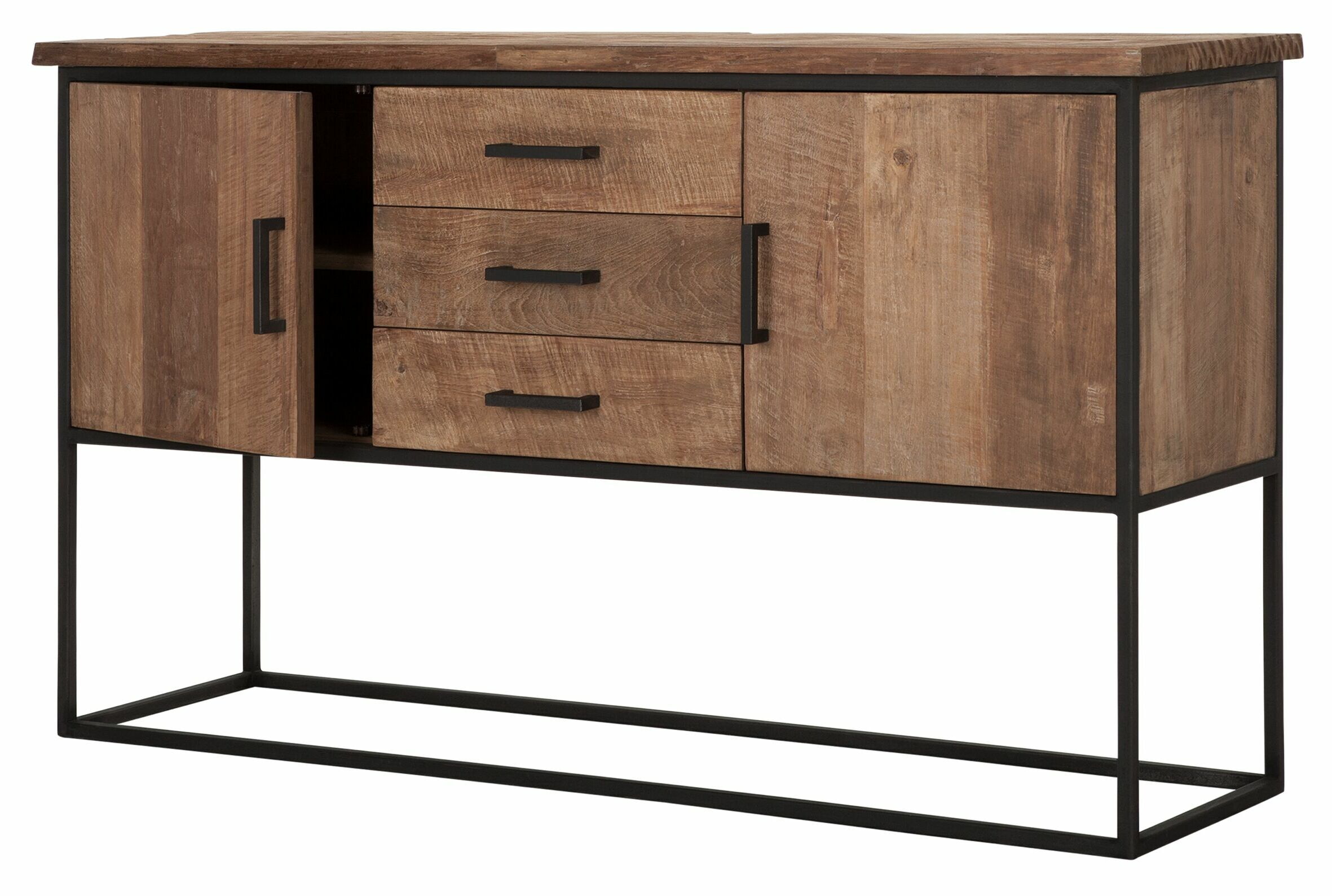 DTP Home Dressoir 'Beam' Teakhout, 158cm, kleur Naturel
