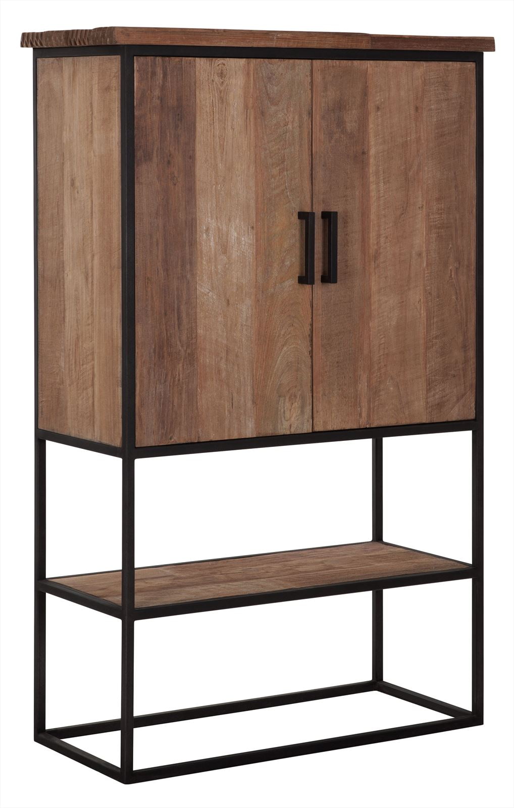 DTP Home Opbergkast 'Beam' Teakhout, 140 x 90cm, kleur Naturel