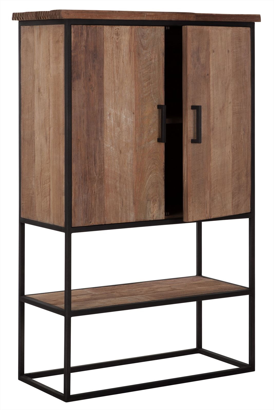DTP Home Opbergkast 'Beam' Teakhout, 140 x 90cm, kleur Naturel