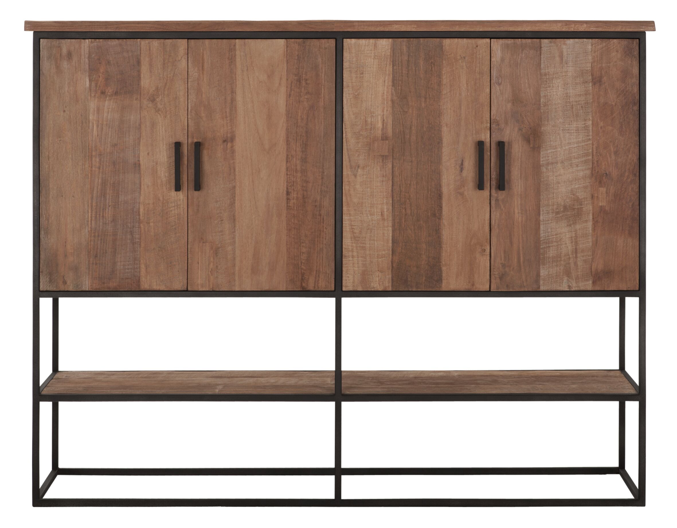 DTP Home Opbergkast 'Beam' Teakhout, 180 x 140cm, kleur Naturel